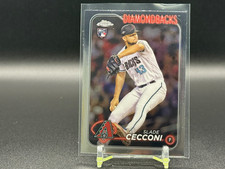 🔥 2024 Topps Chrome Slade Cecconi Rookie RC #77 - Diamondbacks