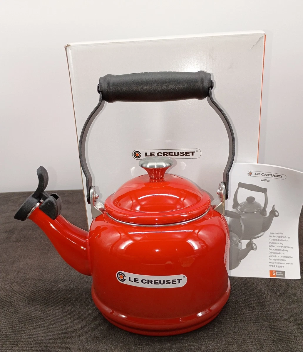 Le Creuset Red Tea & Whistling Kettle Tea Kettles for sale | eBay