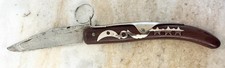 Vtg. Okapi Ring Lock Pocket Knife, Germany, 1940's, Designed by Robert Klaas