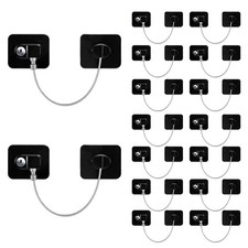 16 Pack Refrigerator Lock with 16 Keys Adhesive Fridge Locks Combination Chil...