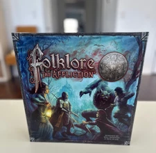 Folklore The Affliction 2nd Edition Board Game | OUT OF PRINT | Played Once