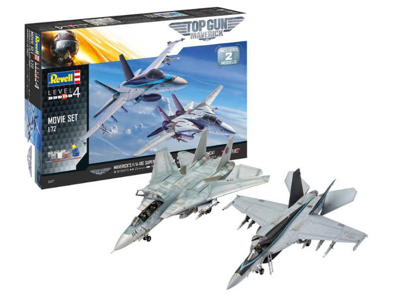 Maquette Revell 05677 Top Gun combo 1/48 pour les passionnés d'aviation