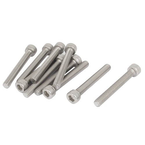 25 Viti Svasate Testa Piatta #10-24x5/8″ In Acciaio Inossidabile 304 – Esagono Interno, Resistente Alla Corrosione