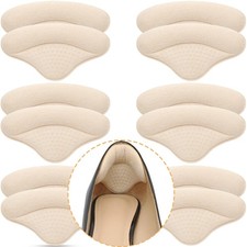 6 Pairs Heel Cushions Inserts for Loose Shoes, Heel Pads Grips Liner Snugs, F...