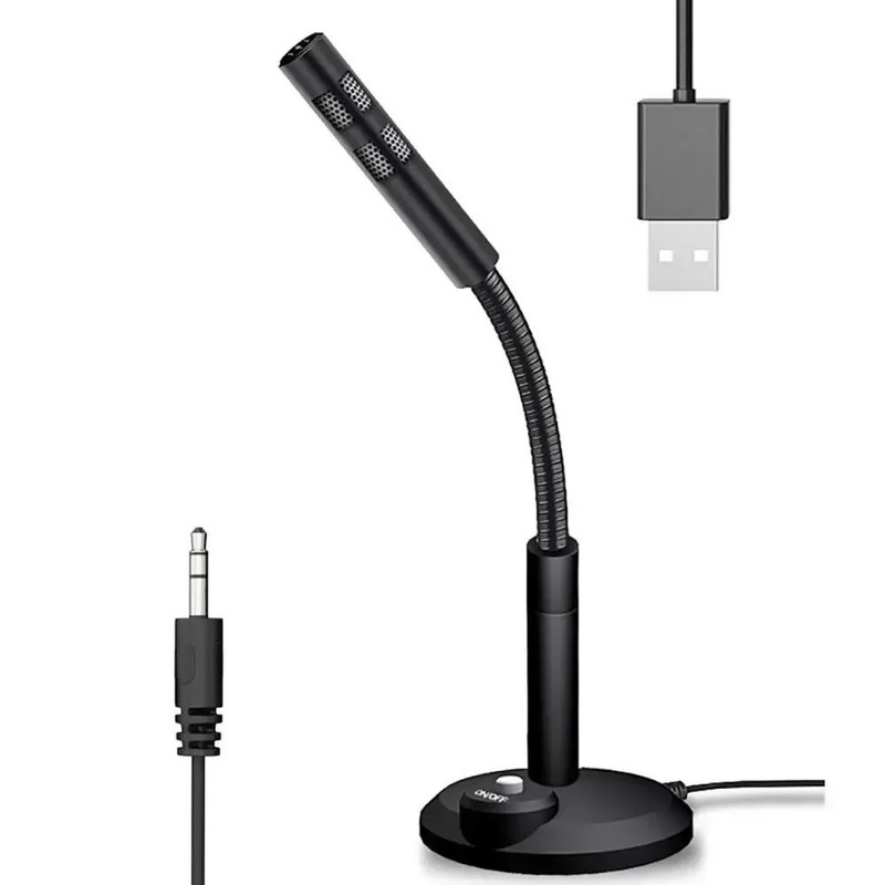 Microphone Mic for Laptop PC Computer MSN Skype Desktop Gaming Online