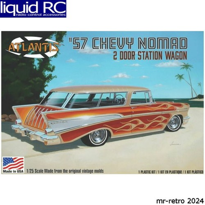 #ad Atlantis Models H1260 1 25 1957 Chevy Nomad Belair Model $29.69