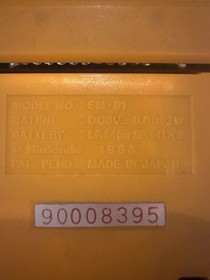 Game & Watch Nintendo Snoopy Panorama Screen 1983 SM-91 Plus 2 More Games