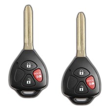 2 For 2015 2016 2017 2018 2019 Toyota Yaris Keyless Entry Remote Fob Uncut Key