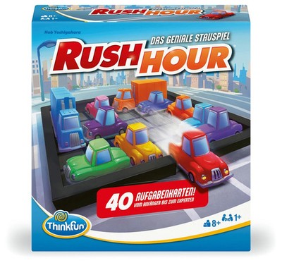 ThinkFun Rush Hour Rush Hour  - Logikspiel ab 8 Jahre Das geniale Stauspiel!