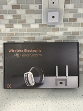 Model PF-07 Black Wireless Electronic Pet Fence System NEW  SEALED