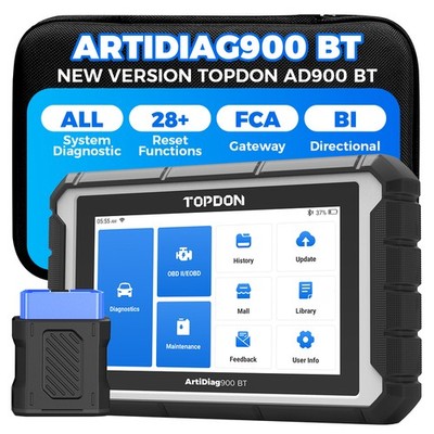2026 TOPDON AD900BT OBD2 Scanner All System Diagnostic Tool ECU Coding Bluetooth