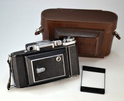 FULLY SERVICED! 1956 SOVIET USSR MOSKVA-4 6x6 MEDIUM FORMAT CAMERA + 6x6 MASK