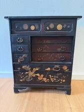 Japanisches antikes Schmuckschränkchen  - 39x46x19 cm - 10 Schubladen