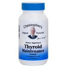 Dr. Christopher's Thyroid Maintenance Formula 475 mg 100 Veg Caps
