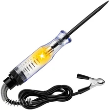Test Light Automotive, Circuit Tester 6V-12V-24V DC Car Electrical Test Pen w...