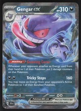 Gengar ex - Holo 104/162 NM SV05: Temporal Forces Pokemon Card on eBay