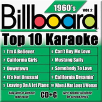 Billboard Karaoke Billboard Top-10 1960's Vol. 2 10+10-song G (CD)