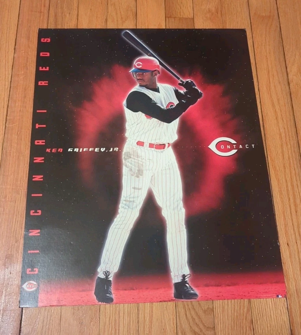 Cincinnati Reds Baseball Ken Griffey, Jr. Vintage Sports Posters