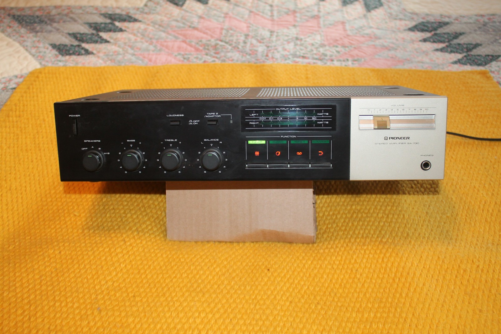 Pioneer SA 730 vintage audio equipment - eBay listing photo 4