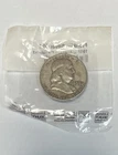 1958 D Ben Franklin 90% Silver Half Dollar 50c Coin