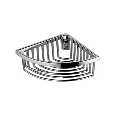 Keuco Eckschwammkorb 24944010100 verchromt, Schenkellänge 18 cm, Höhe 7,2 - Bild 1 von 2
