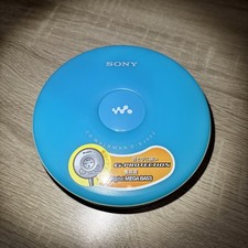 Sony D-EJ002 Blue Portable CD Player Walkman Tested Working Excellent Condition
