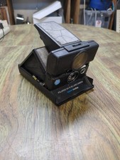 Polaroid SX-70 SE Land Camera Sonar OneStep Black For Parts Or Repair