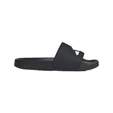 Adidas Adilette Shower Slides Black White Cloudfoam Cushioned Quick Dry