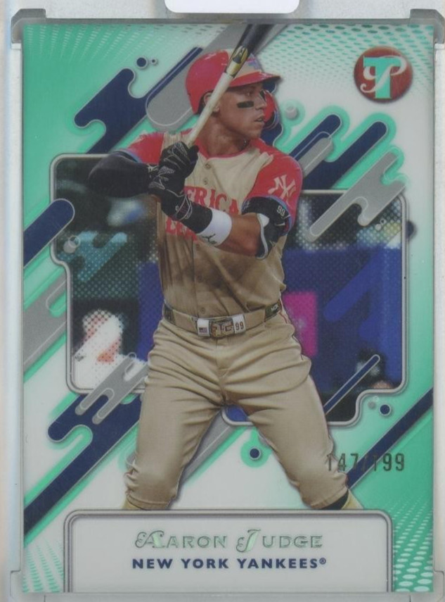 2025 Finest Aaron Judge Aqua Pristine Refractors #300【147/199】 New York Yankees