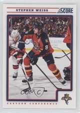2012-13 Score Stephen Weiss #206 0t2