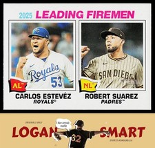 2025 Leading Firemen (Carlos Estevez / Robert Suarez) 2026 Topps Heritage #8