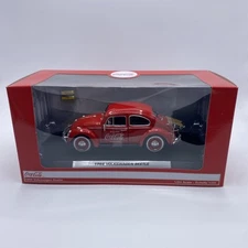 1966 VOLKSWAGEN BEETLE W/BOTTLE CASES "COCA-COLA" 1/24 MOTORCITY CLASSICS 424067