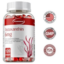 Astaxantina - Niacina, Apoya el Sistema Nervioso Saludable y Corazón, Inmune y Piel