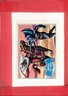 1966 Topps Batman Series B Blue Bat #8 Snaring the Sheik VG/