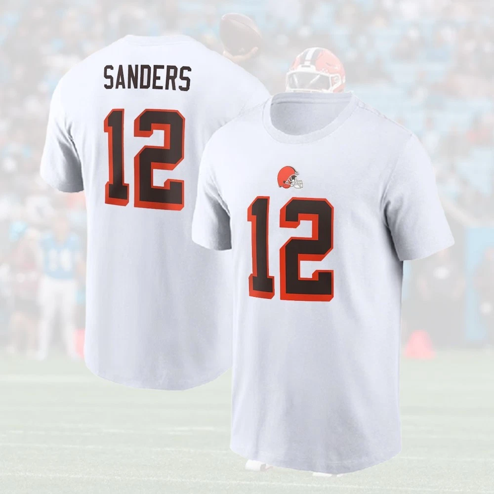 Shedeur Sanders #12 Cleveland 2025 Football Player Name & Number