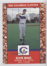 1989 Cracker Jack Columbus Clippers Police Kevin Maas #22 0u7