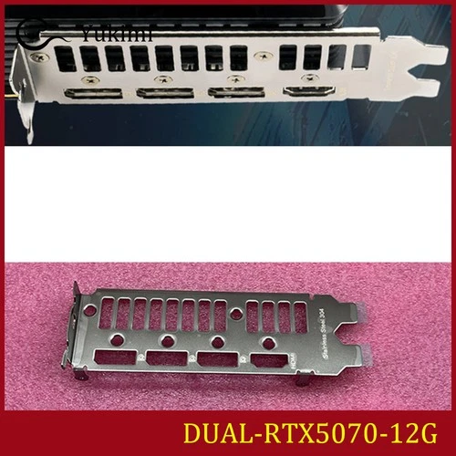 NEW FOR ASUS DUAL-RTX5070-12G DUAL-RTX5070-012G Ｍotherboard I/O Shield Backplate