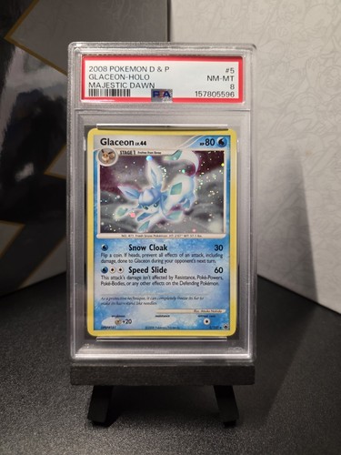 Glaceon graded PSA 8 for sale on eBay