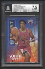 1995 Finest Mystery Borderless GOLD REFRACTOR Scottie Pippen #M15 BGS 7.5 HOF