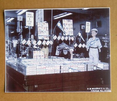 1952 Topps Baseball Multi-Million Dollar store display Color 8x10 1952 Topps wax