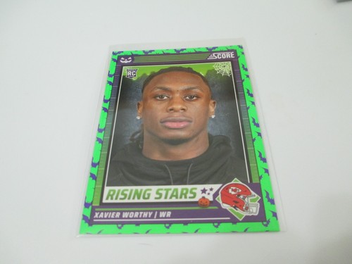Lot De 9 Cartes Kansas City Chiefs - Xavier Worthy RC Jersey Patch, Mahomes, Kelce