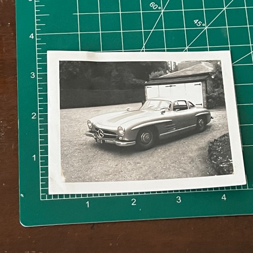 Mercedes-Benz 300 SL 1960's Photograph Classic Car Auto 4x4 Photo England - Picture 4 of 4