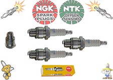 Geniune Spark Plugs - BR7HS-10 - Fits Yamaha Marine Engines E8D - VX150 V6 2.6L 