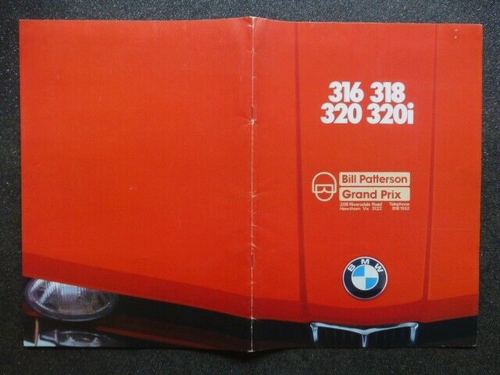 1976 - BMW 316, 318, 320, 320i - Original SALES BROCHURE - - Picture 9 of 9