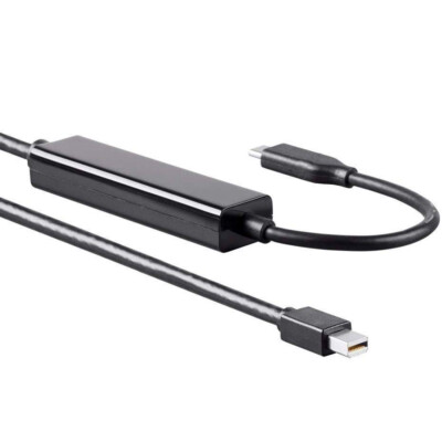 USB 3.1 Type C USB-C to Mini Displayport DP Male Cable 4K 60Hz 1.5M macbook pro