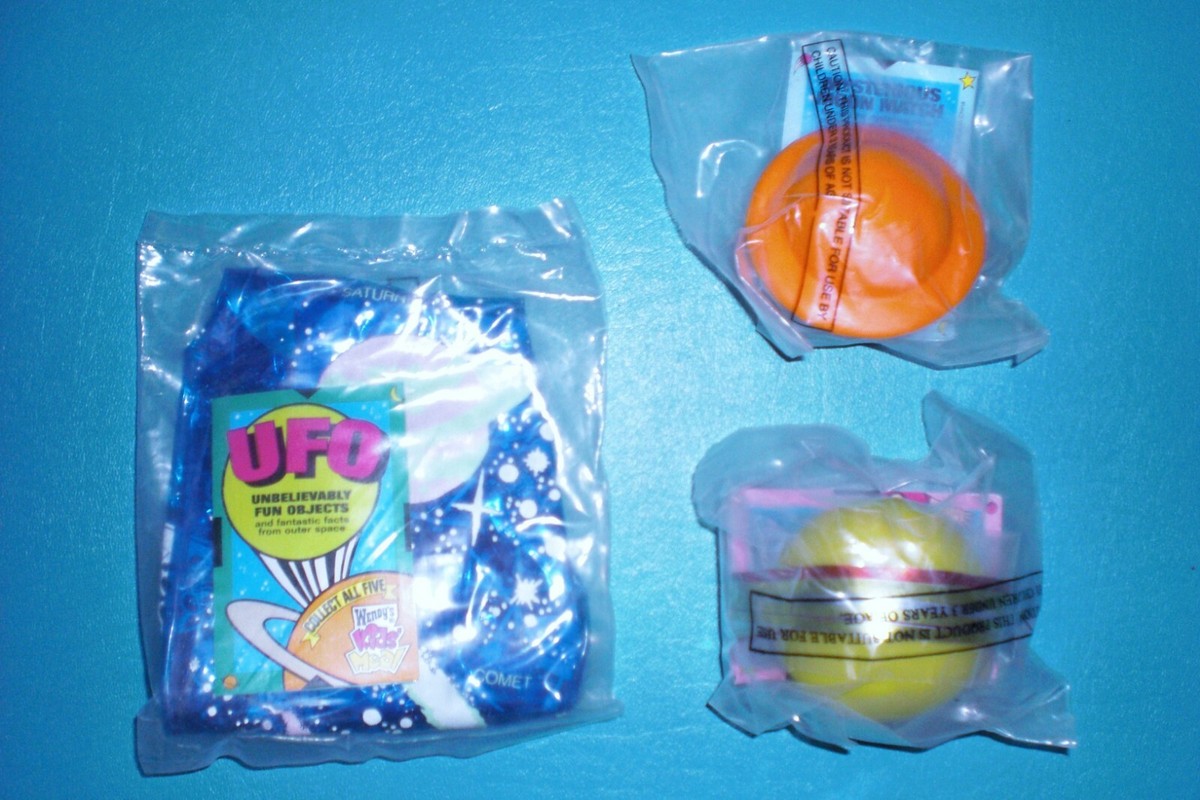 Wendy's 1993 - UFO - Complete Set of 6 MIP | eBay