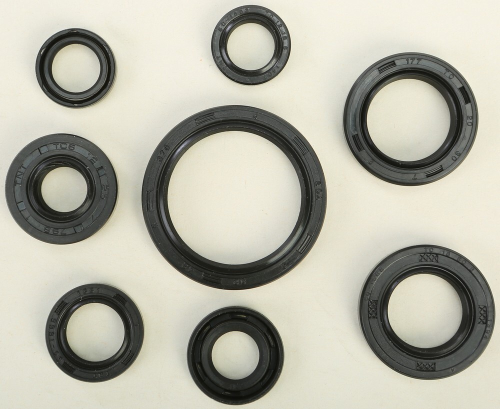 Kawasaki KH250 250SS 純正オイルライン 1993-2003 Kawasaki KX 250 Engine Crank/Crankshaft Oil Seal Set