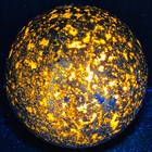 Natural Flame's stone Sphere crystal ball reiki healing10420G UV Reactivecrystal — photo 3