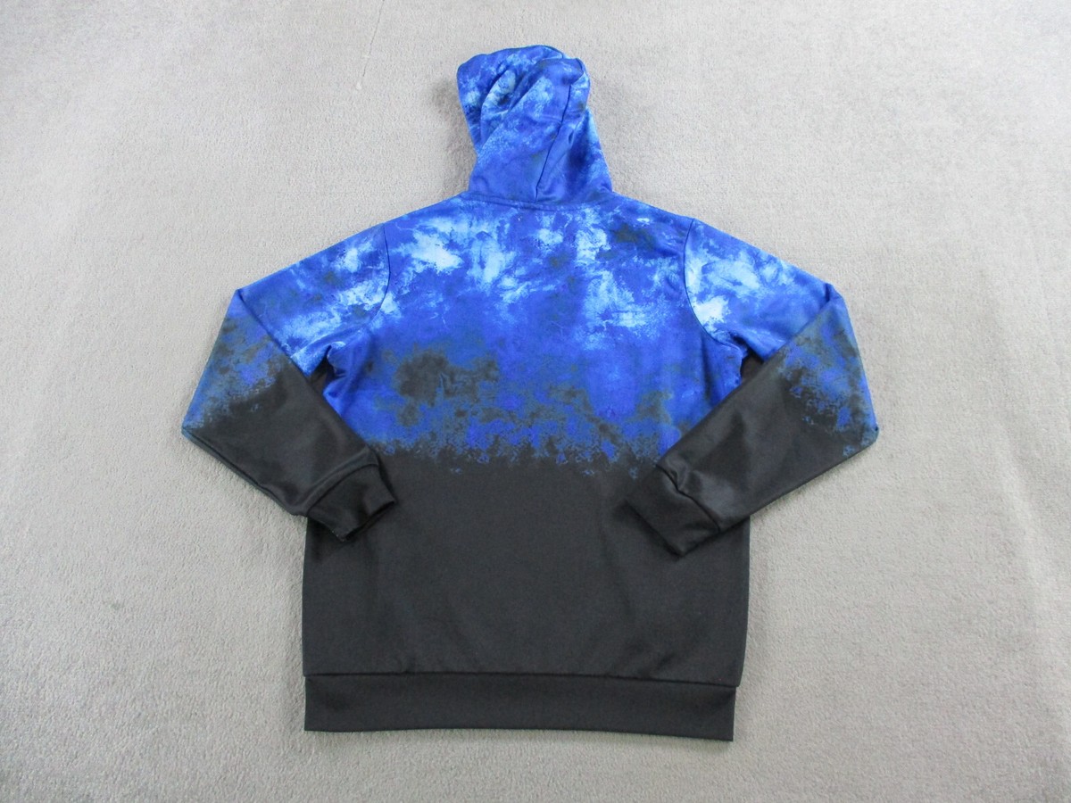 Six Flags Sweater Adult Small Blue Hoodie Fright Fest Georgia