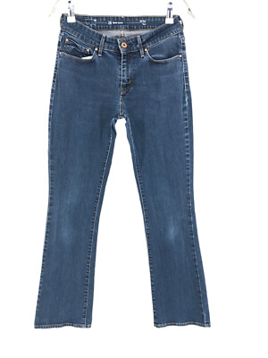 LEVI'S STRAUSS & CO Demi Curve Mid Rise Bootcut Flared Jeans Größe W28 L30